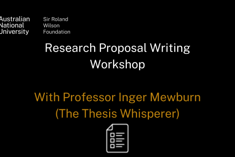 Research Proposal Writing Workshop
