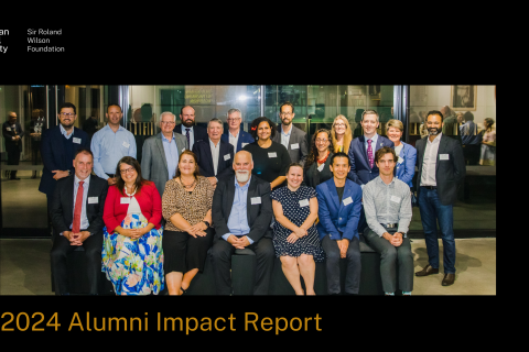 Image of Sir Roland Wilson Foundation 2024 Alumni Impact Report