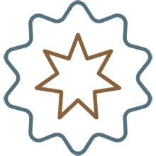 A seal star icon